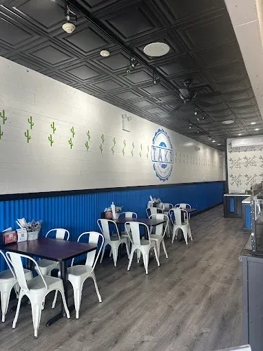 Interior dining area at Don Chuy’s Tako Yonkers